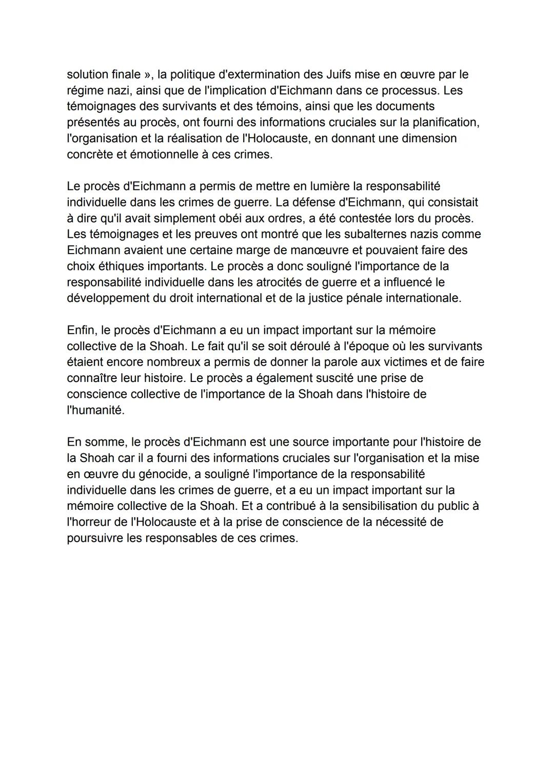 -DM HGGSP-

Question 1: Analysez les différentes interprétations qui ont pu exister au
sujet de la responsabilité d'un individu comme Adolf 