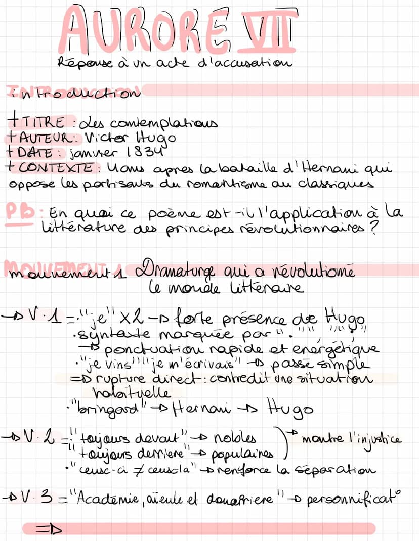 DV.27/28 - ces vers servent de conclusion où
I'on retrouve la notion d'infini célèste
Concursion
се
Ce poème est un véritable manifeste du r