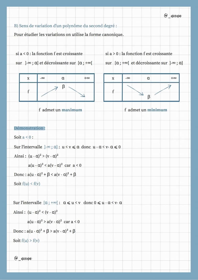 1] Fonction valeur absolue:
A) Définition et courbe représentative:
Valeur absolue: f(x) = |x|
On a f(x) = -x si x < 0
xsix>0
La fonction va