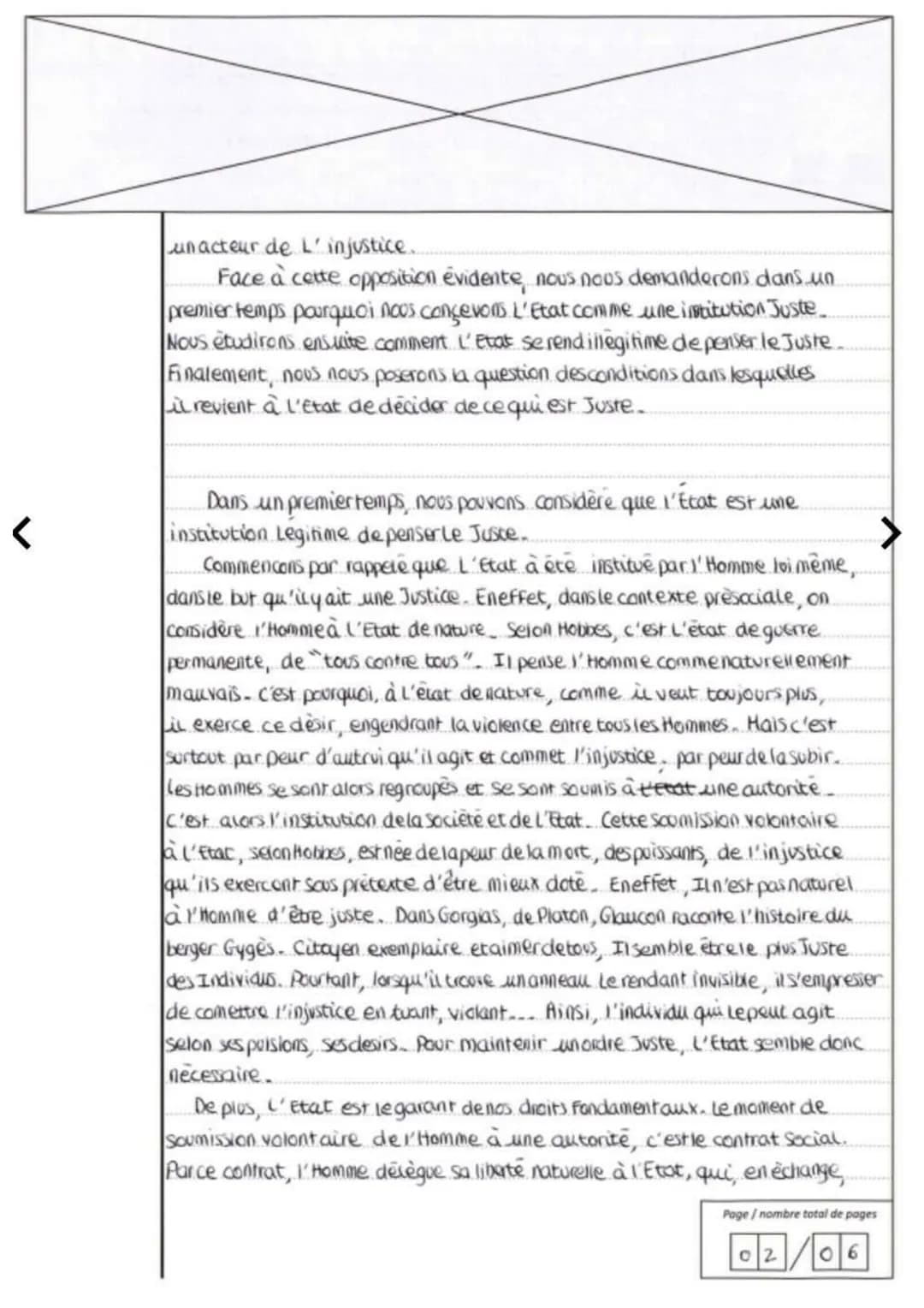 Concours / Examen: .BACCALAUREAT...
Epreuve: Philosophie....
CONSIGNES
<
Section / Spécialité / Série: Generale
Matière : Philosophie
Rempli