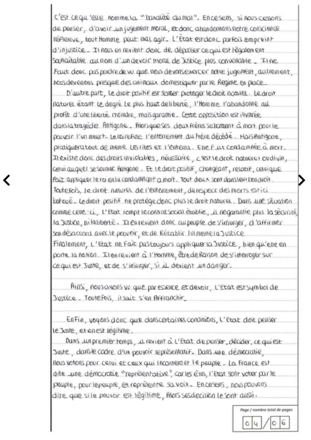 Concours / Examen: .BACCALAUREAT...
Epreuve: Philosophie....
CONSIGNES
<
Section / Spécialité / Série: Generale
Matière : Philosophie
Rempli