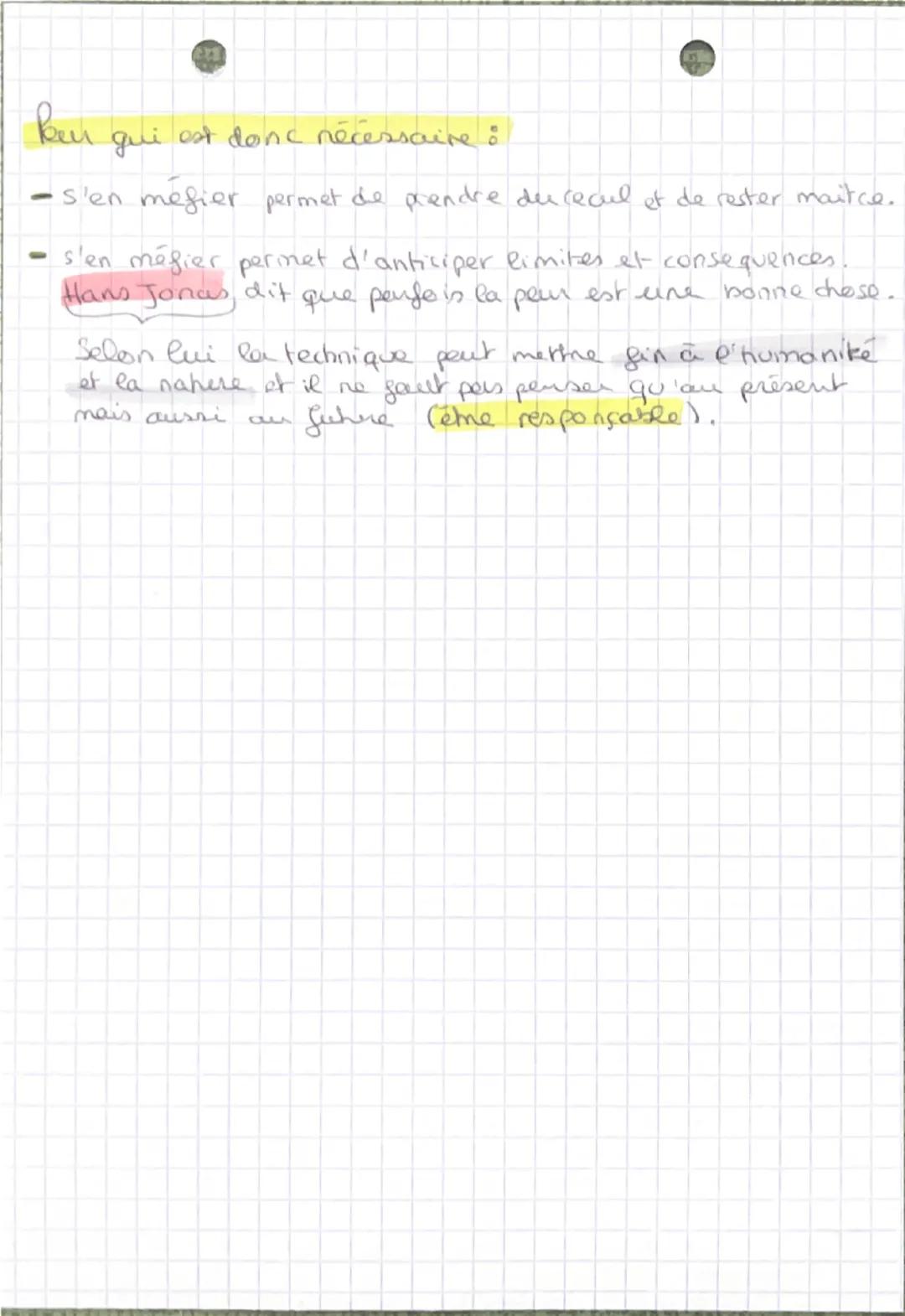 # La technique

la technique c'est = un savoir-faire

 transmissible
qui a une fin whlitaire.

technique = positig.

- il faut la voir comme