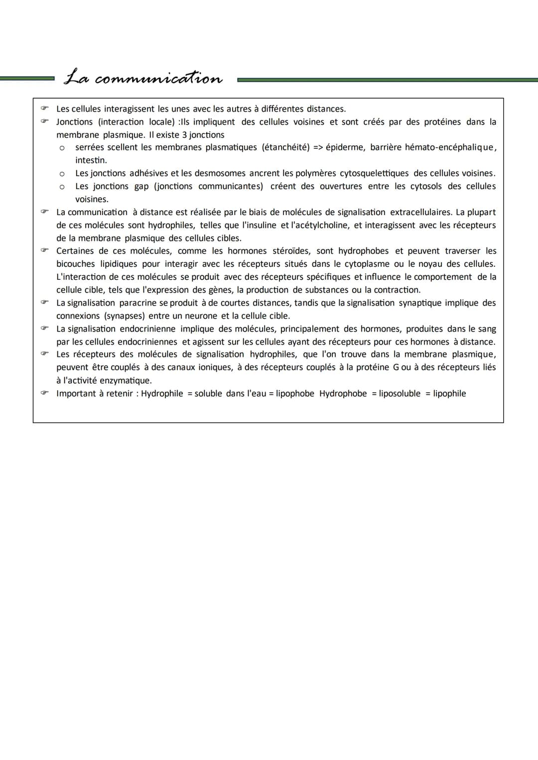 Cellule
Cellule
G
G
Introduction
Tous les organismes vivants sont constitués de cellules, les cellules étant la plus petite unité structurel