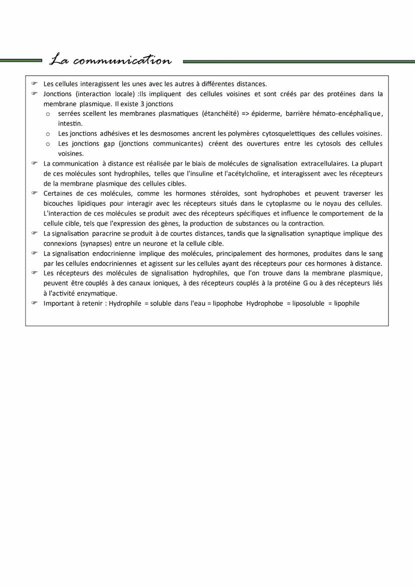 Cellule
Cellule
G
G
Introduction
Tous les organismes vivants sont constitués de cellules, les cellules étant la plus petite unité structurel