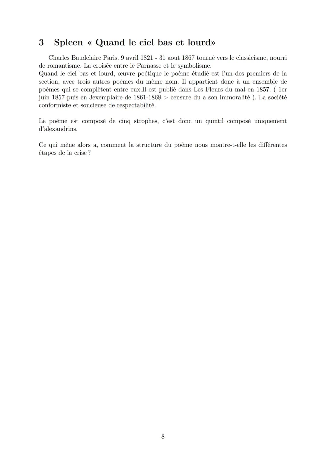 LYCEE GENERAL ET TECHNOLOGIQUE LA BRUYERE
HOMME
AFFICHARD-PIERRI Gaëtan : gaetan_virtuel@hotmail.com
THEAT!
Fiche Bac Blanc
LE
ROMAN
7 mars 