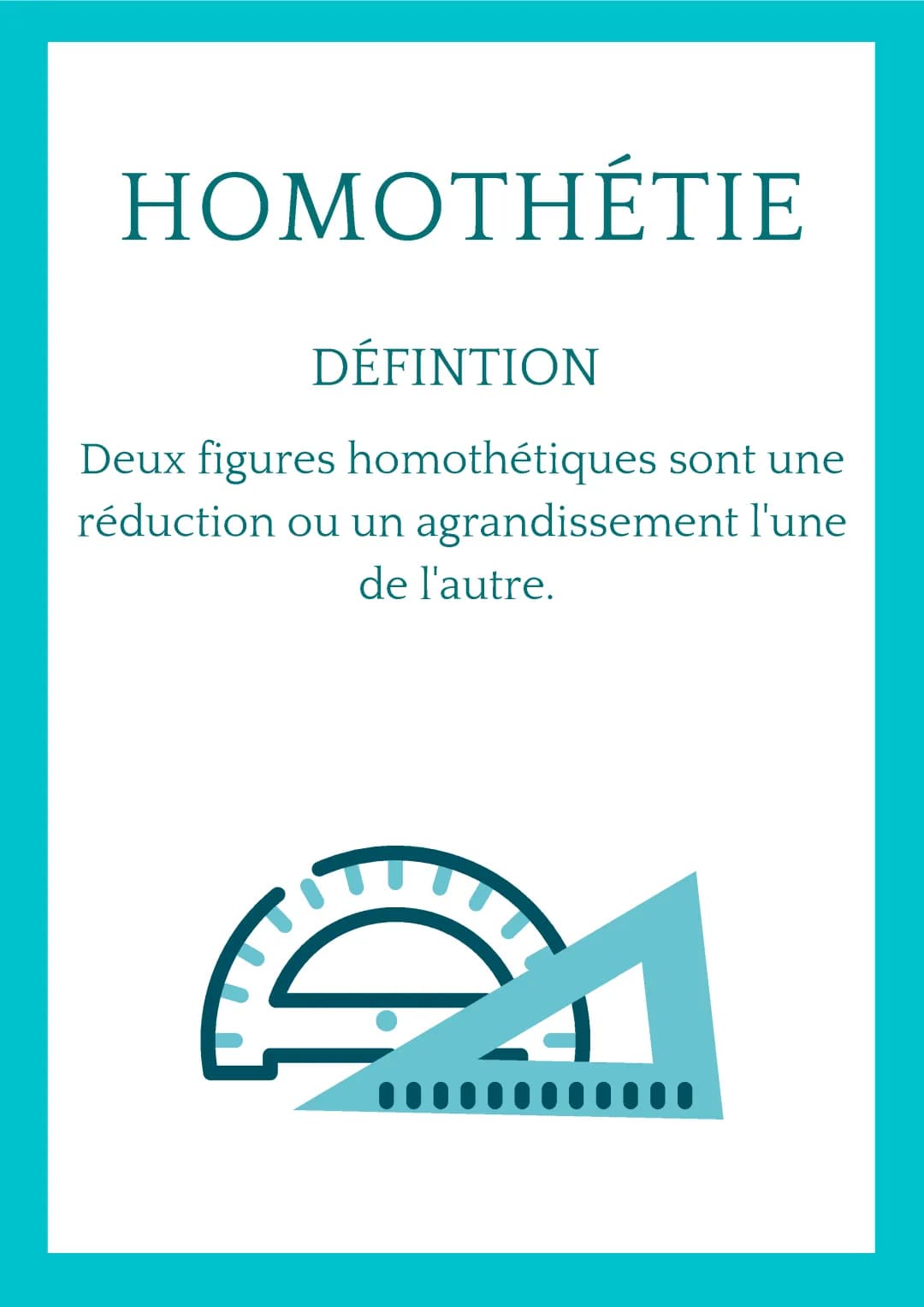 homothétie