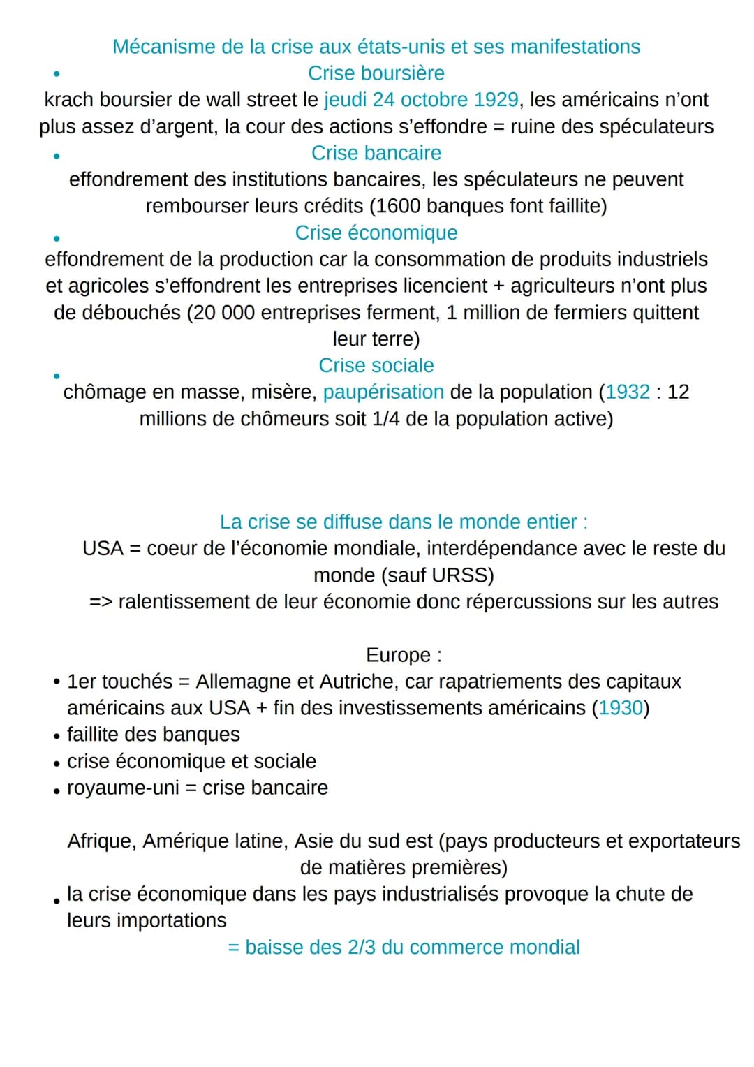histoire
THÈME 1: FRAGIITÉS DES DÉMOCRATIES, TOTALITARISME ET SECONDE
GUERRE MONDIALE
chapitre 1 - l'impact de la crise de 1929:
déséquilibr
