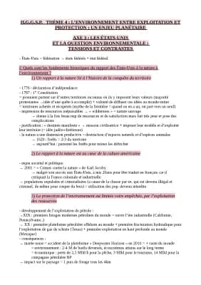 Know HGGSP - AXE 3 - LES ÉTATS-UNIS ET LA QUESTION ENVIRONNEMENTALE : TENSIONS ET CONTRAINTES thumbnail