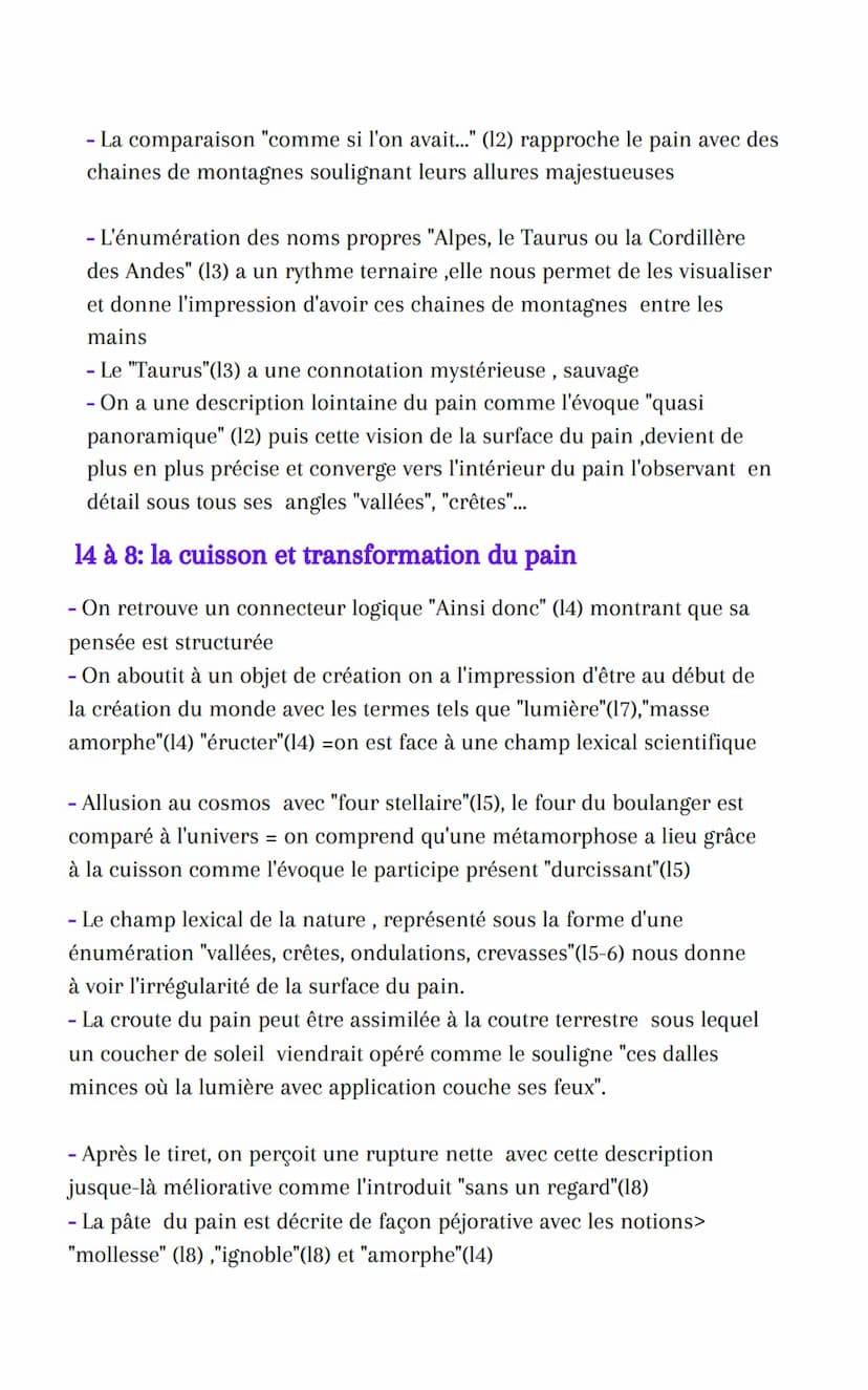 Explication de texte "Le pain"
Francis Ponge
Introduction:
Ponge publie en 1942, un recueil de poèmes Le parti pris des choses
et rompt avec