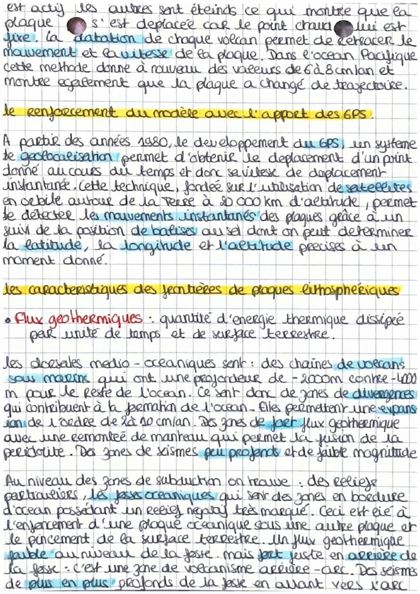 CHAPITORE 9: LA MOBILITÉ HORIZONTALE
DES PLAQUES UTOSPHERIQUES (T15):
la litosphère terrestre est decoupé en plaques lithospher!-
ques solid