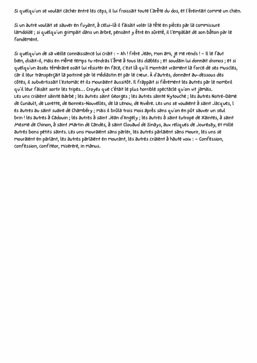 GARGANTUA
texte 2: guerre picrocholine
Introduction
Les chaps 25 à 50 de Gargantua rapportent la guerre picrocholine: suite au refus des fou