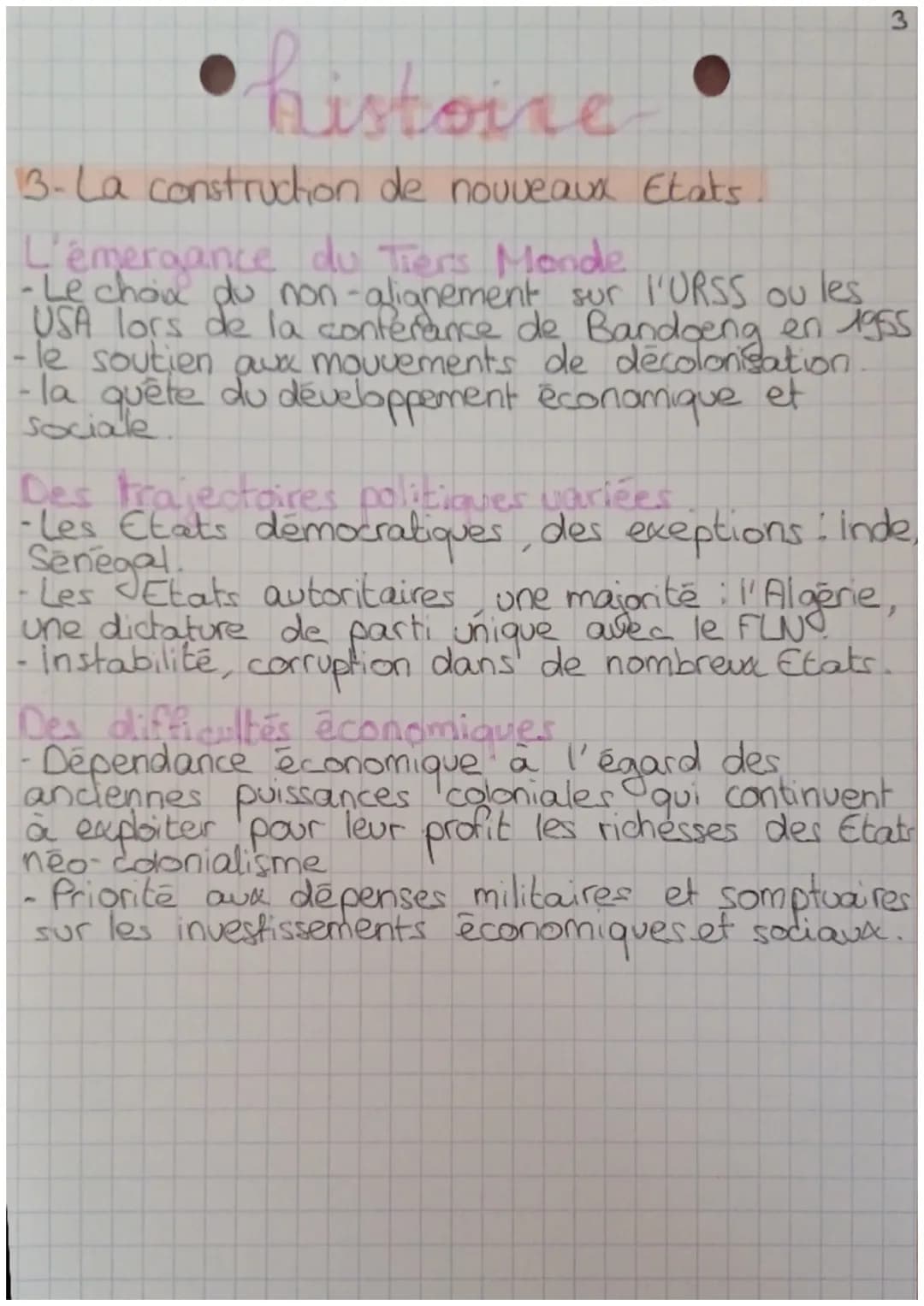histoine
Le monde depuis 1945
Chap 1 Le monde bipolaire au temps de la
querre Roide: 1947-1989.
1- De l'espoir de paix à la
guerre
froide.
A