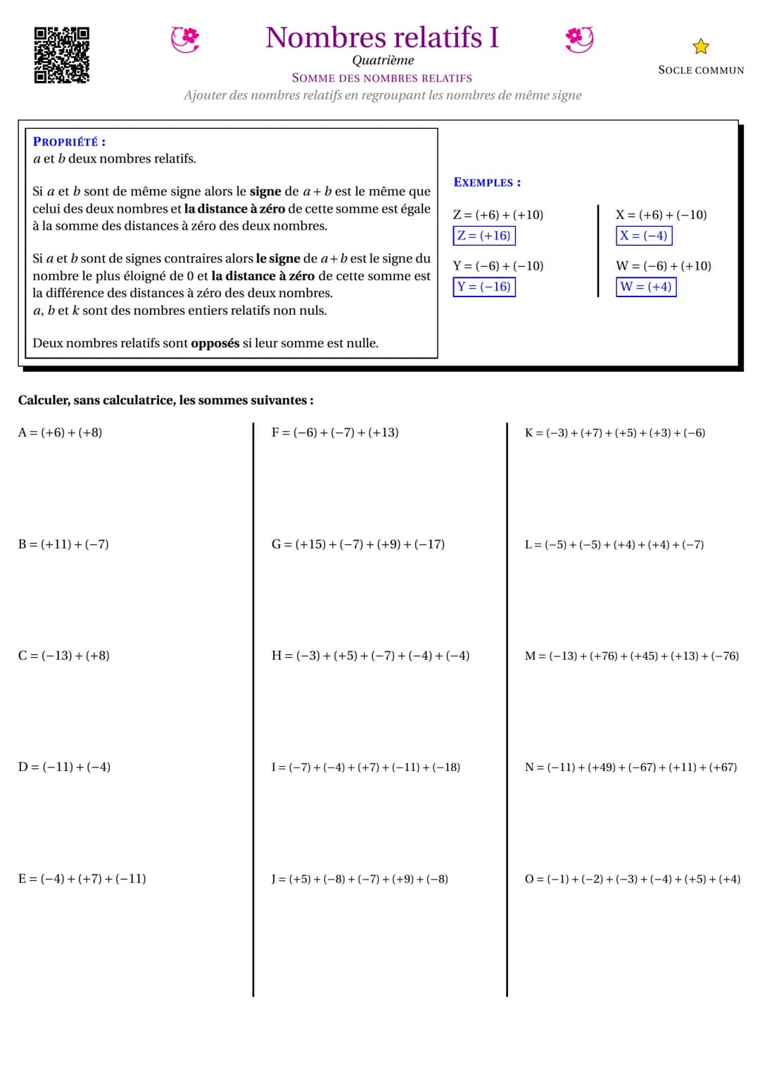 Fabrice ARNAUD
Version du 2 mars 2023
pi.ac3j.fr
contact@ac3j.fr
FICHE D'EXERCICES TECHNIQUES Ⓡ
Mathématiques pour le collège
<< Les travaux