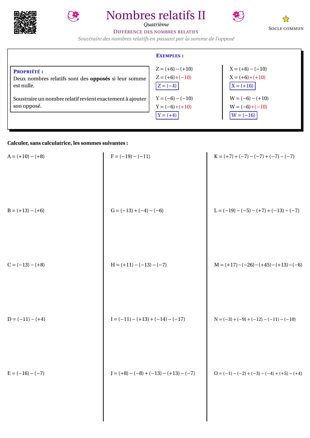 Fabrice ARNAUD
Version du 2 mars 2023
pi.ac3j.fr
contact@ac3j.fr
FICHE D'EXERCICES TECHNIQUES Ⓡ
Mathématiques pour le collège
<< Les travaux