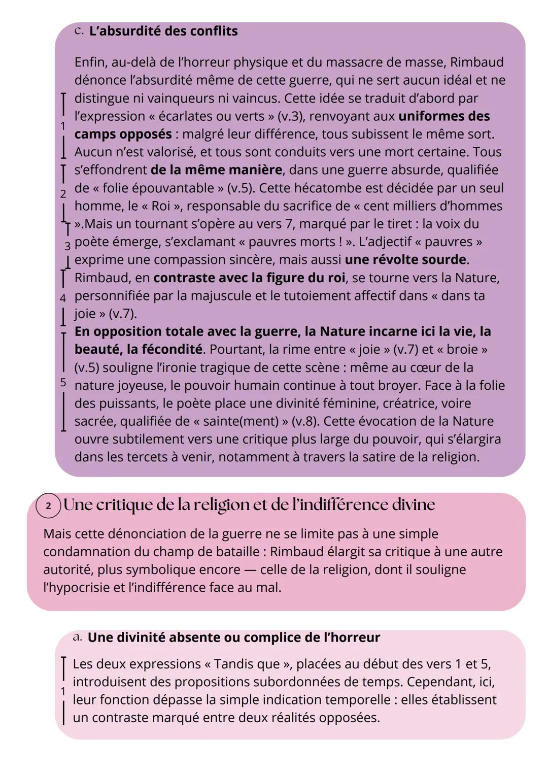 Le Mal

Une
dénonciation
de la Guerre
et de
l'absurdité du
pouvoir
-A
-B
-C
Tandis que les crachats rouges de la mitraille
Sifflent tout le 