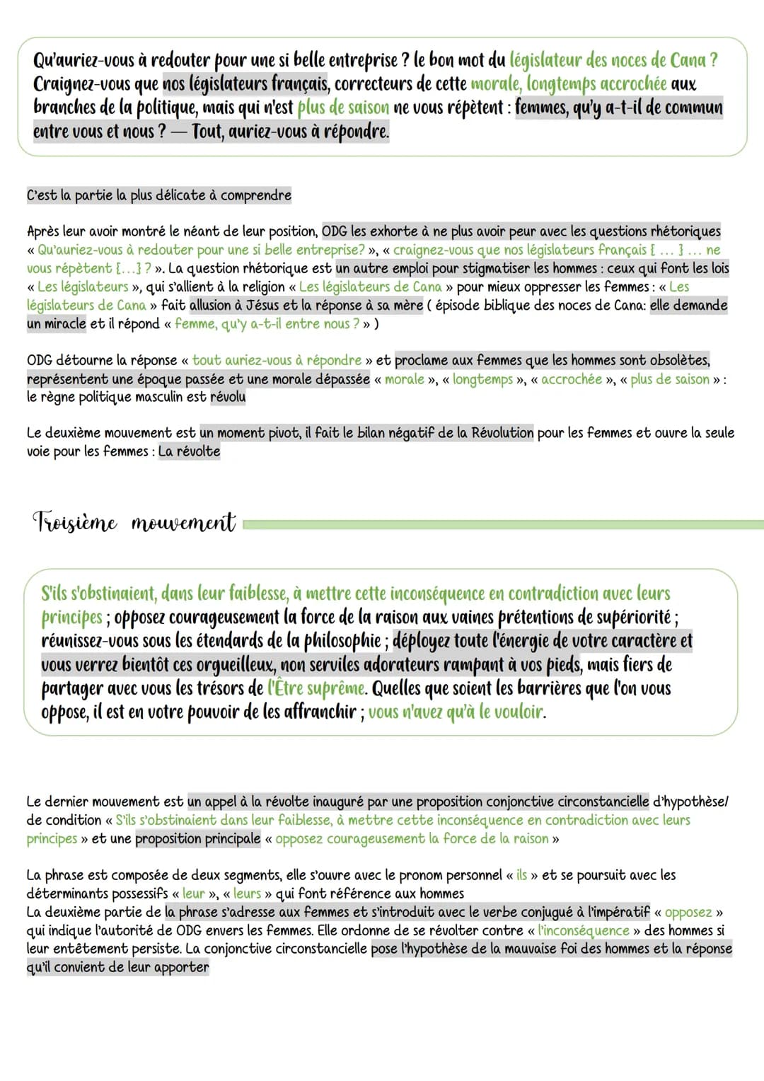 Introduction
FRANÇAIS
Postambule, Olympe De Gouges
Née en 1748 et morte sur l'échafaud en 1793
ODG est une voix singulière et, elle est fond