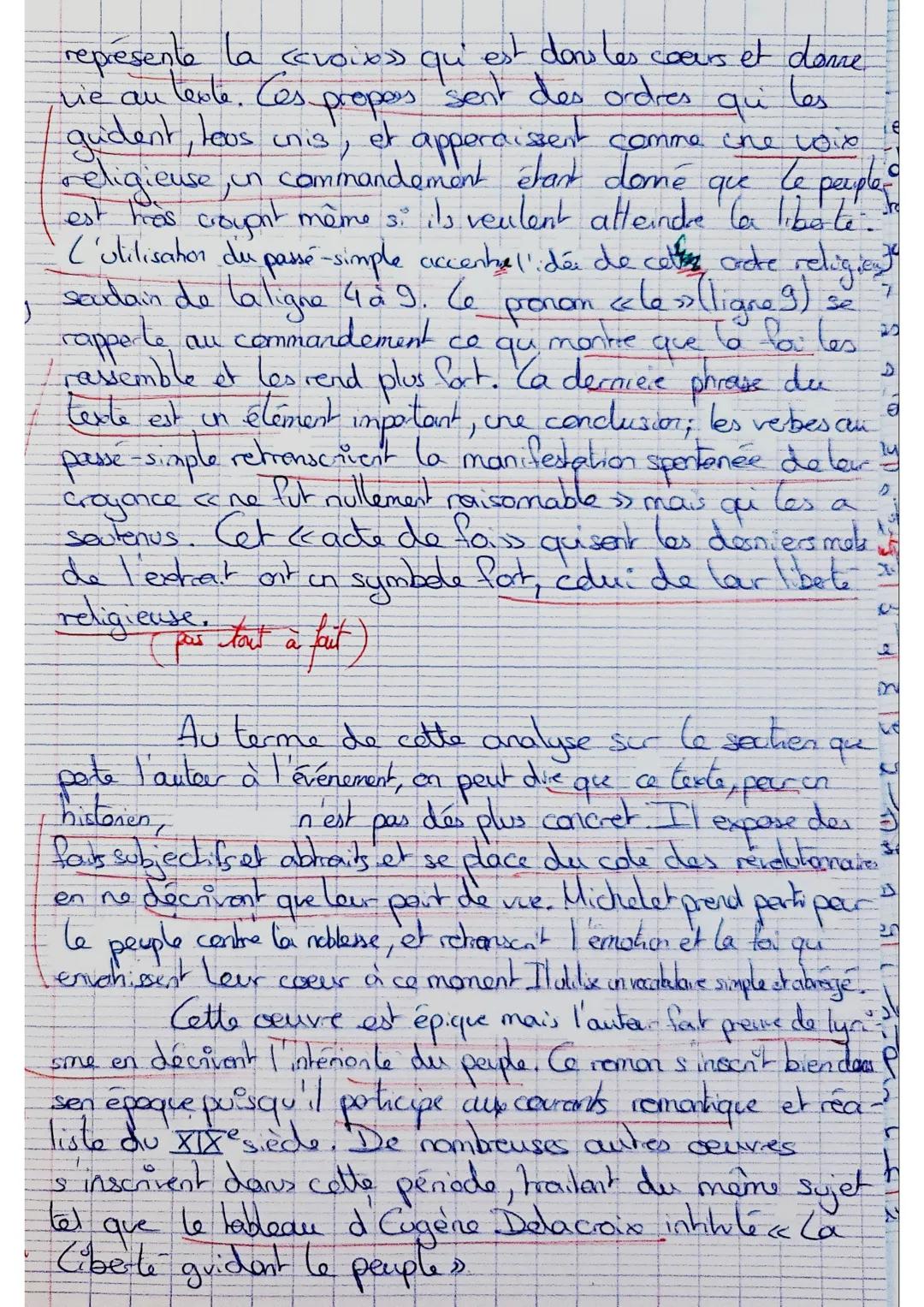Initiation au commentaire (2de)

Fils d'un artisan imprimeur, Jules Michelet (1798-1874) travaille avec son père, en même temps qu'il mène d