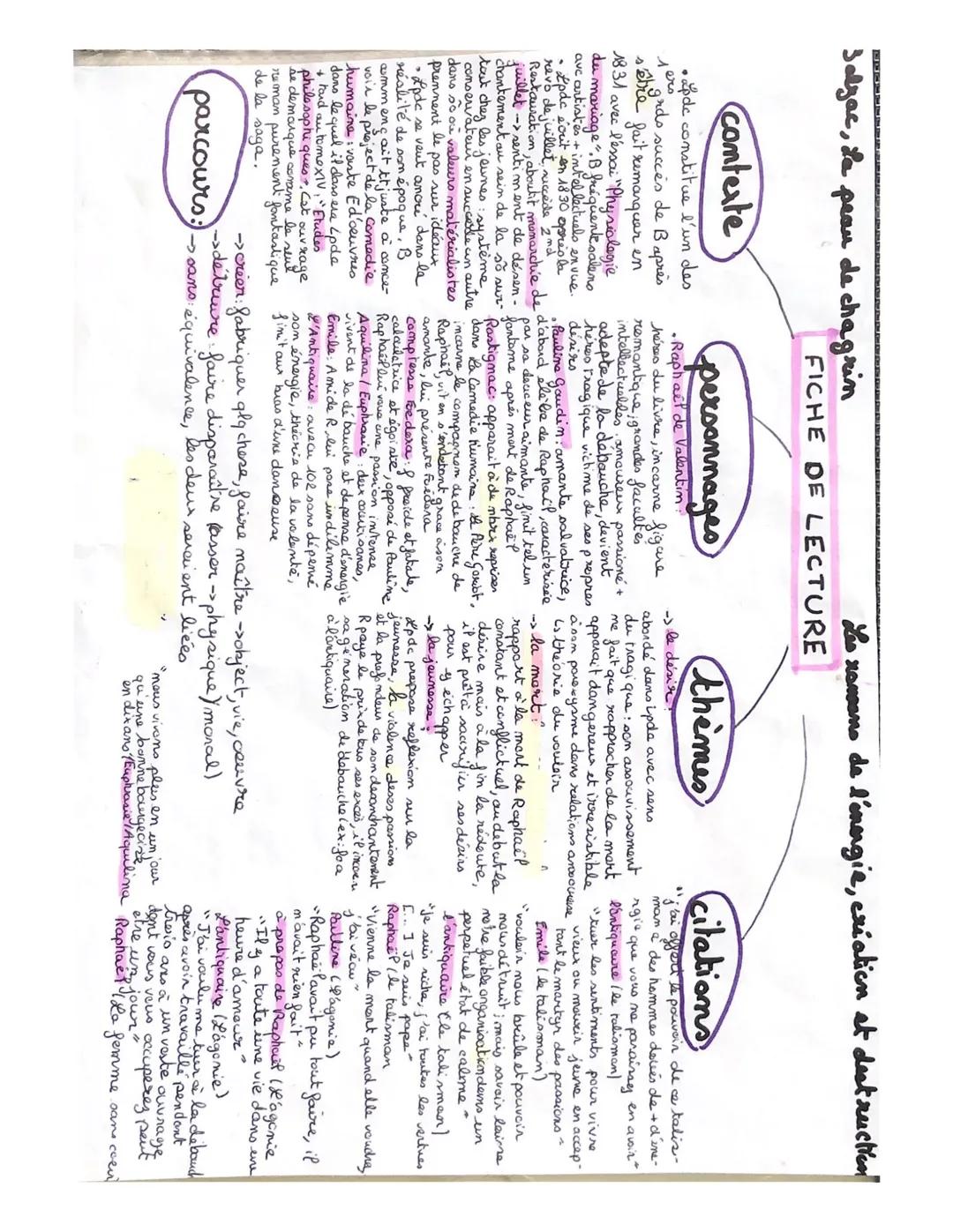 Balzac, La peau de chagrin

contexte
• apde constitue l'un des
1angrds succès de B après
s'être fait remarquer en
1831 avec l'essai "Physiol