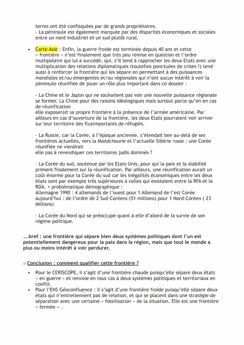 
<p>Il ne s'agit pas ici de refaire l'histoire de la guerre de Corée dans le contexte de la guerre froide, mais d'élargir au contraire la qu