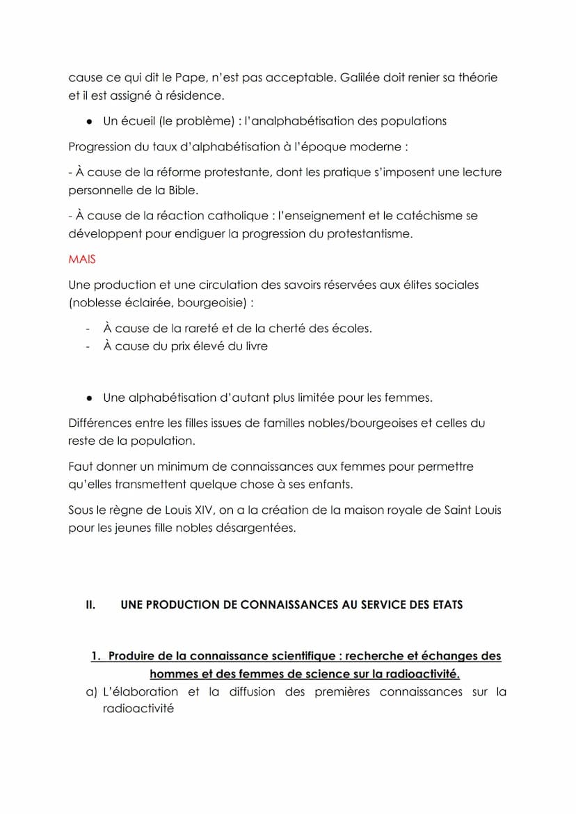 AXE 1: PRODUIRE ET DIFFUSER DES CONNAISSANCES
Intro :
La production de l'Encyclopédie en XVIIIème siècle marque la volonté pour
leurs auteur