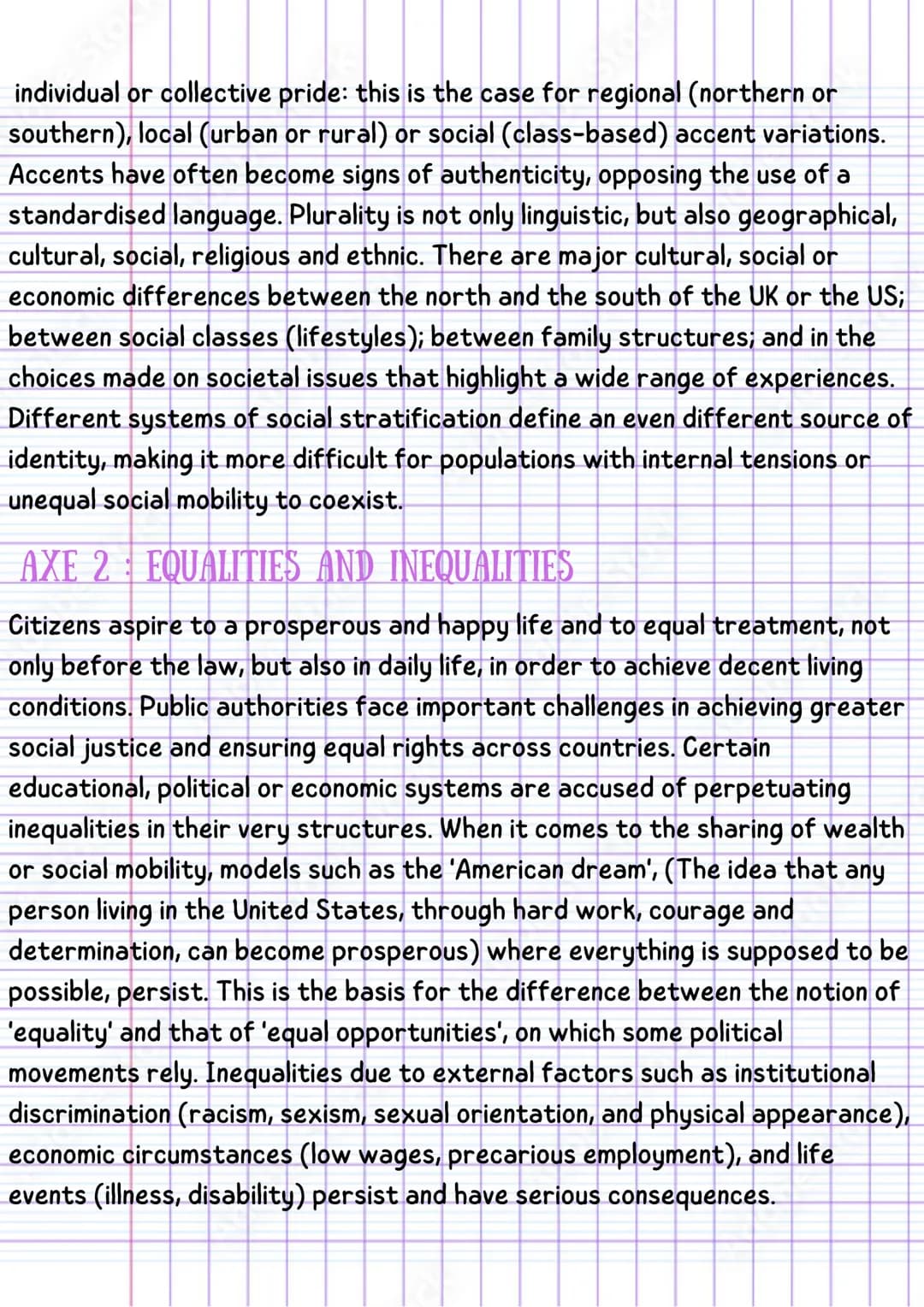 THÈME 1 FAIRE SOCIÉTÉ AMC
The theme "Making Society" aims to examine the question of unity in its
various facets - not the unity of the Engl