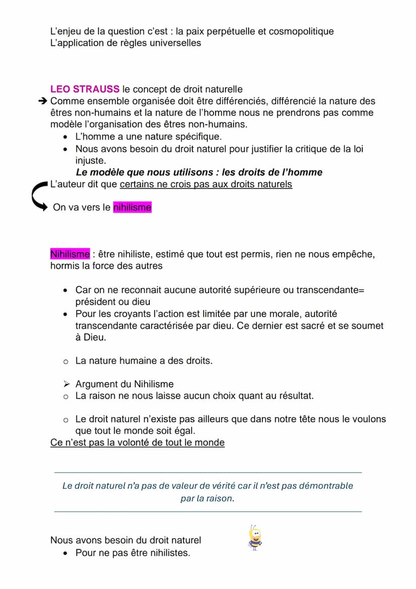 亦
LA JUSTICE
Sens de «justice >>
La justice désigne la conformité avec le droit et le sentiment d'équité
Elle est la recherche de la conform