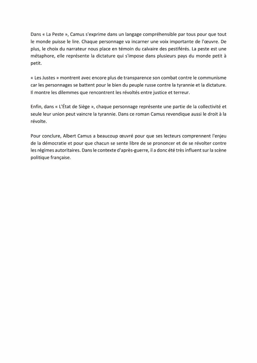 ALBERT CAMUS
Les origines et l'histoire d'Albert Camus :
Albert Camus est né le 7 novembre 1913 en Algérie et est mort accidentellement en 1