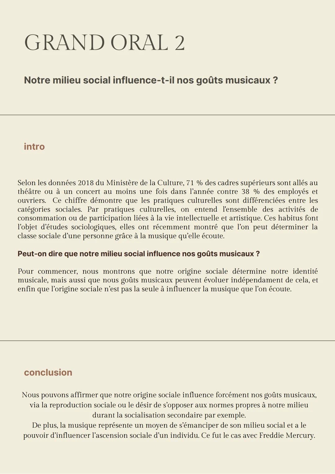GRAND ORAL 1
"Comment les écrivaines anglaises ont-elles
participé à l'émancipation des femmes ?"
intro
Au début de l'ère victorienne, aux a