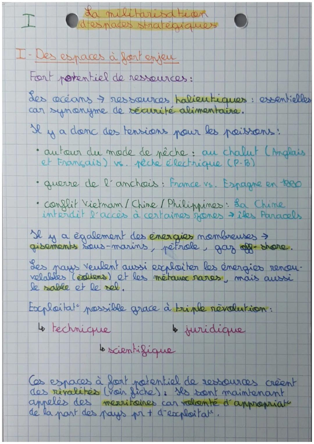 H
La conquête des nouveano
espaces, enjeu de puissance
I. La conquête des océans
avec les
eme
La conquête des mers commence vers le XV-XVI
g