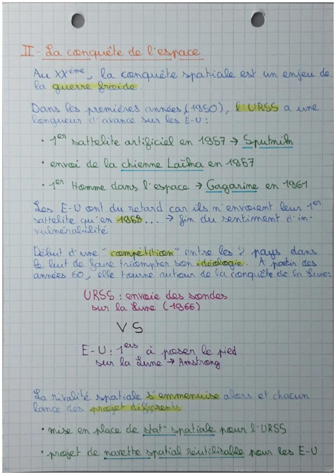 H
La conquête des nouveano
espaces, enjeu de puissance
I. La conquête des océans
avec les
eme
La conquête des mers commence vers le XV-XVI
g