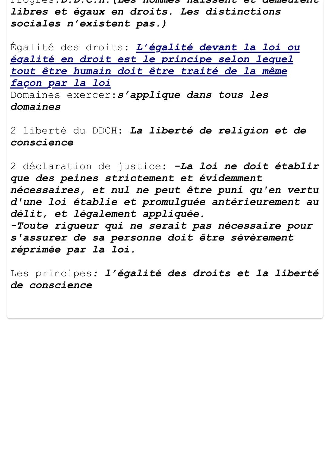 Comprendre la Déclaration des droits de l’homme et du citoyen