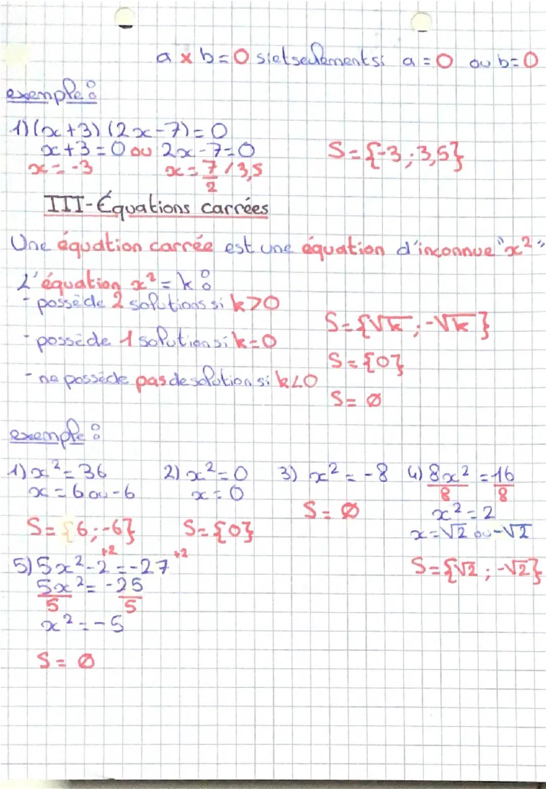 # MATHS
2nde

équations, inéquations, intervalles

I-Équations du premier degré

Une équation est une égalité de 2 expressions Pittérales
ap