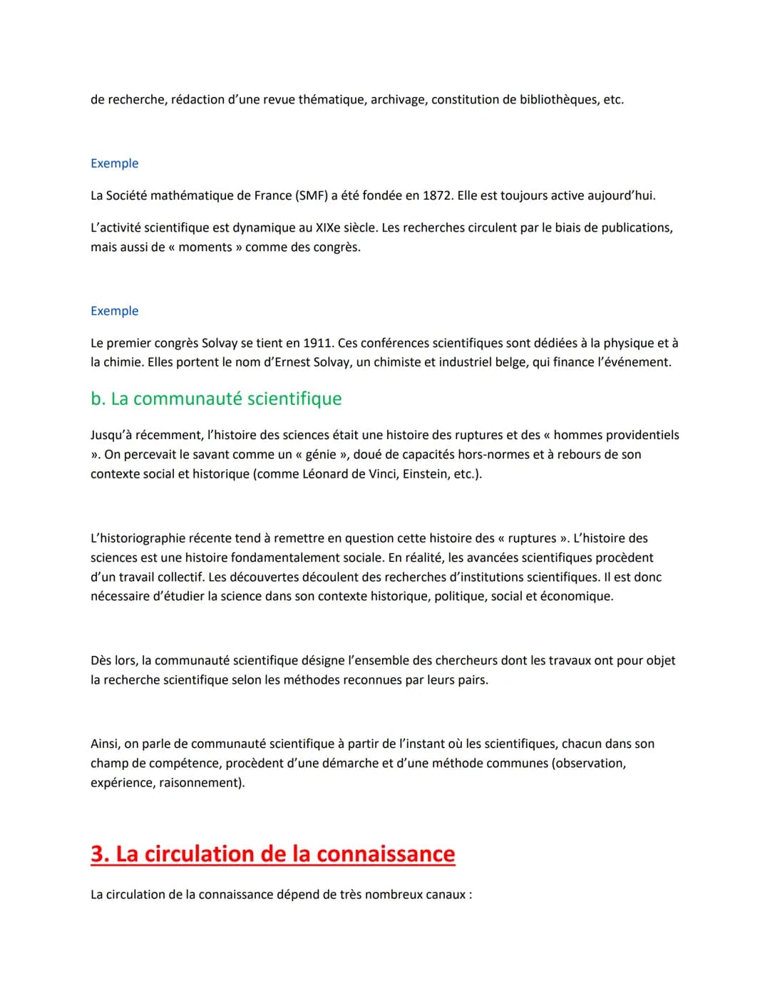 1. Une « société de la connaissance ? »
a. Qu'est-ce que la connaissance ?
Le terme « connaissance » vient du latin « cognescere » qui signi