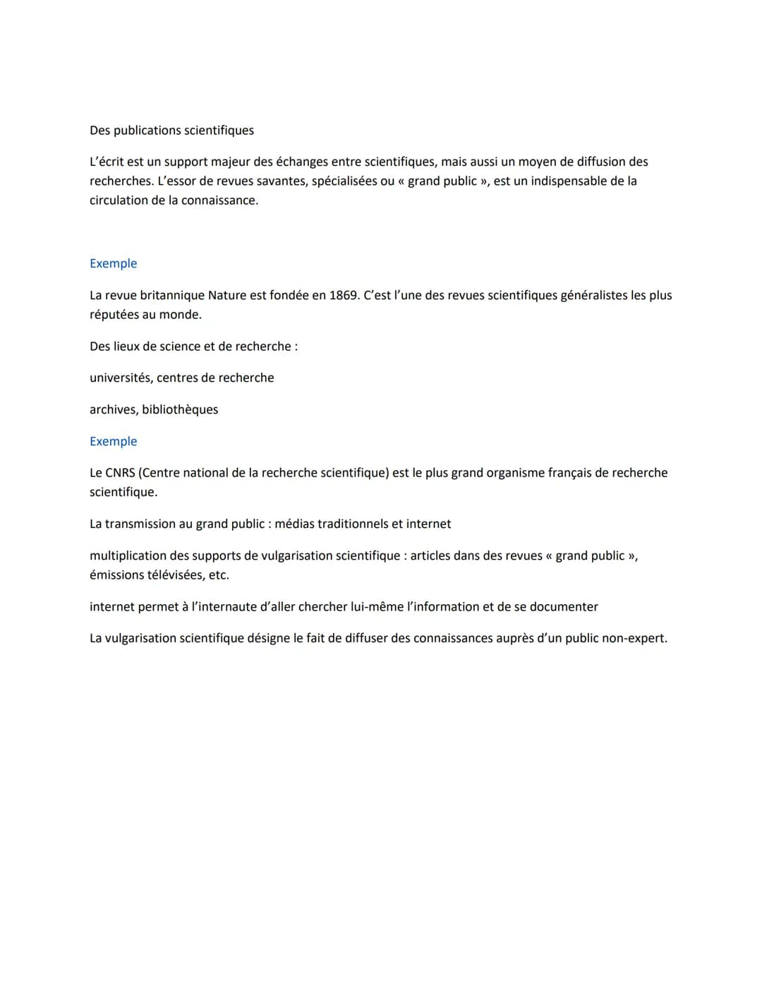 1. Une « société de la connaissance ? »
a. Qu'est-ce que la connaissance ?
Le terme « connaissance » vient du latin « cognescere » qui signi