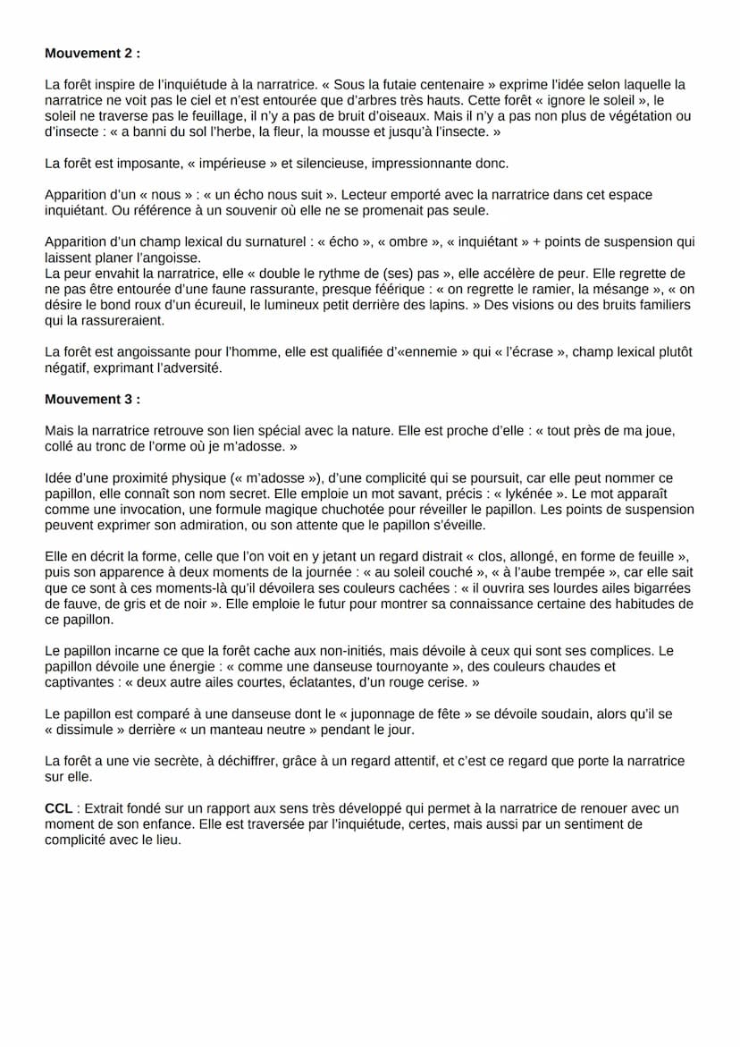 Plan détaillé de l'analyse linéaire du texte 6: Colette, Les Vrilles de la vigne, 1908.
Éléments pour l'introduction :
Les Vrilles de la vig