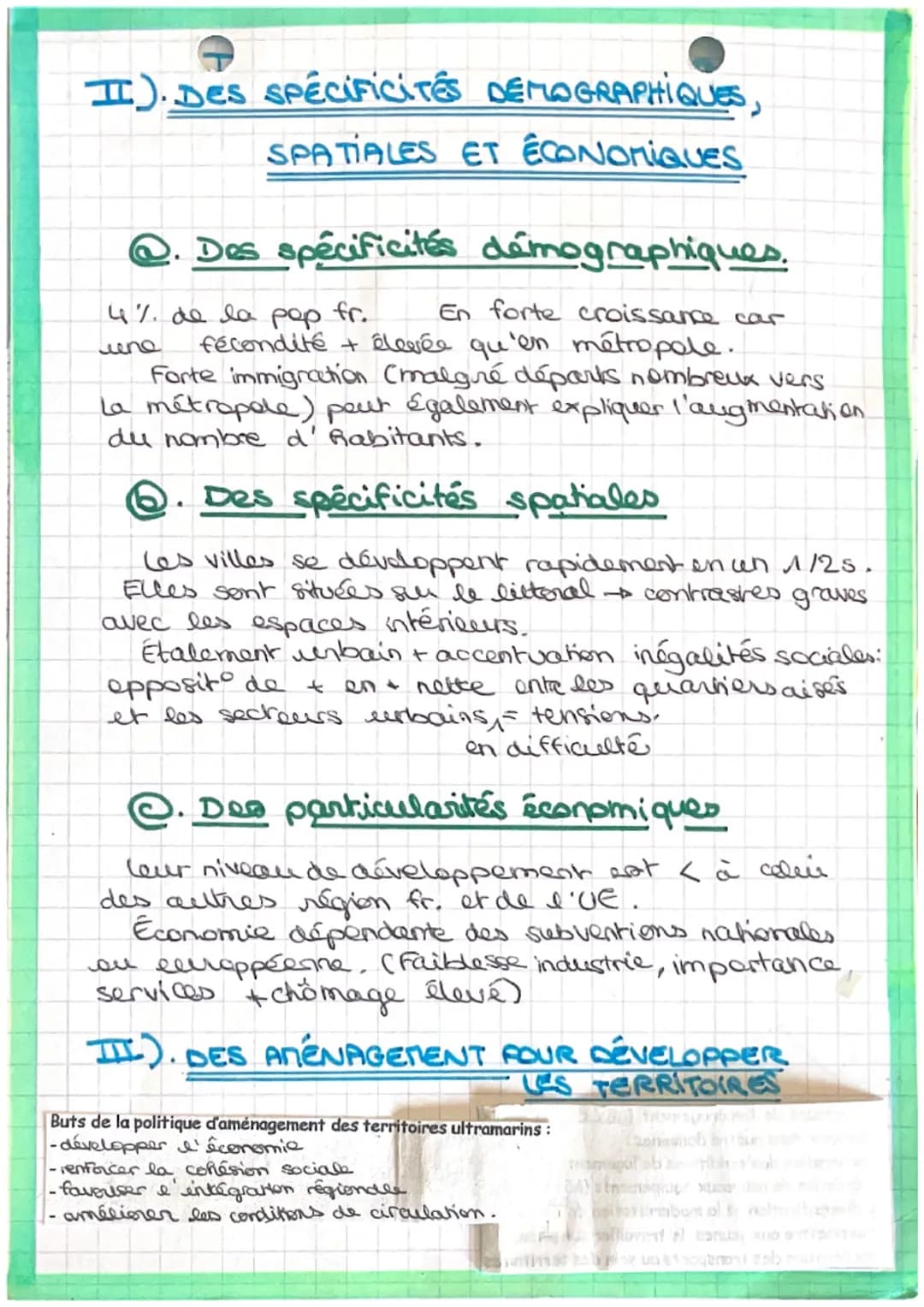 amenager les
territoires vltramarins
Les DOM-TOM français
6077
St-Pierre-France
Miquelon
St-Barth St-Martin
Guadeloupe
Martinique
Guyan
O Po