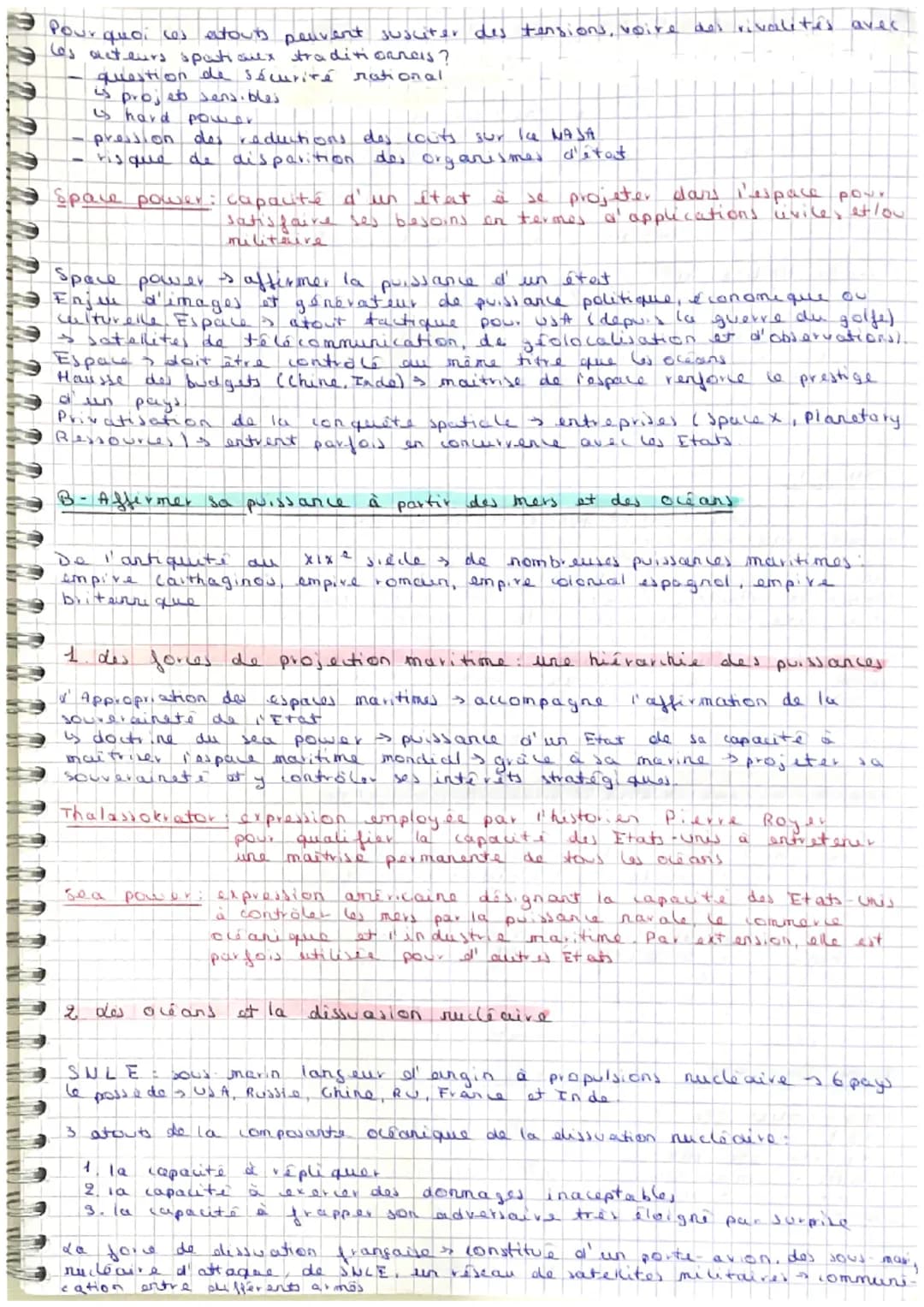 Introduction: cleans et espaces, quelle spécificités?
A- Los oceans.
HGGSP-De nouveaux espaces.
de conquêtes
une maîtrise progressive
Olean.