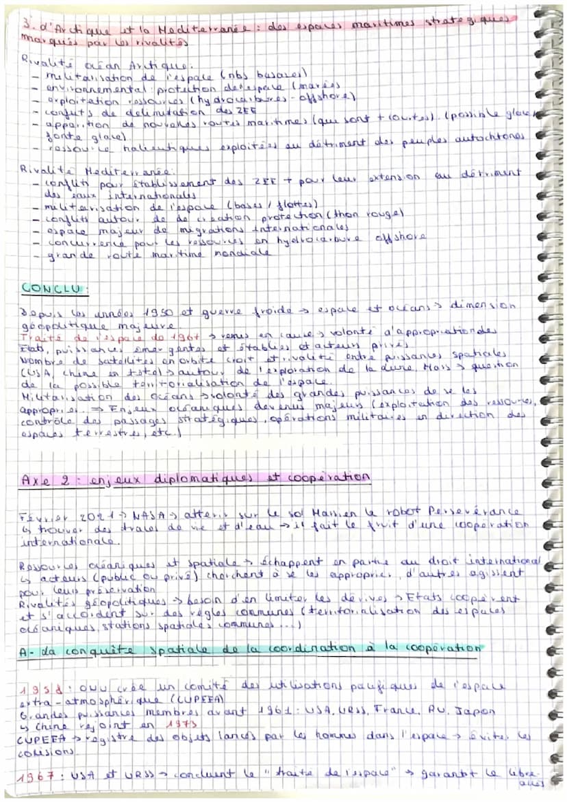 Introduction: cleans et espaces, quelle spécificités?
A- Los oceans.
HGGSP-De nouveaux espaces.
de conquêtes
une maîtrise progressive
Olean.