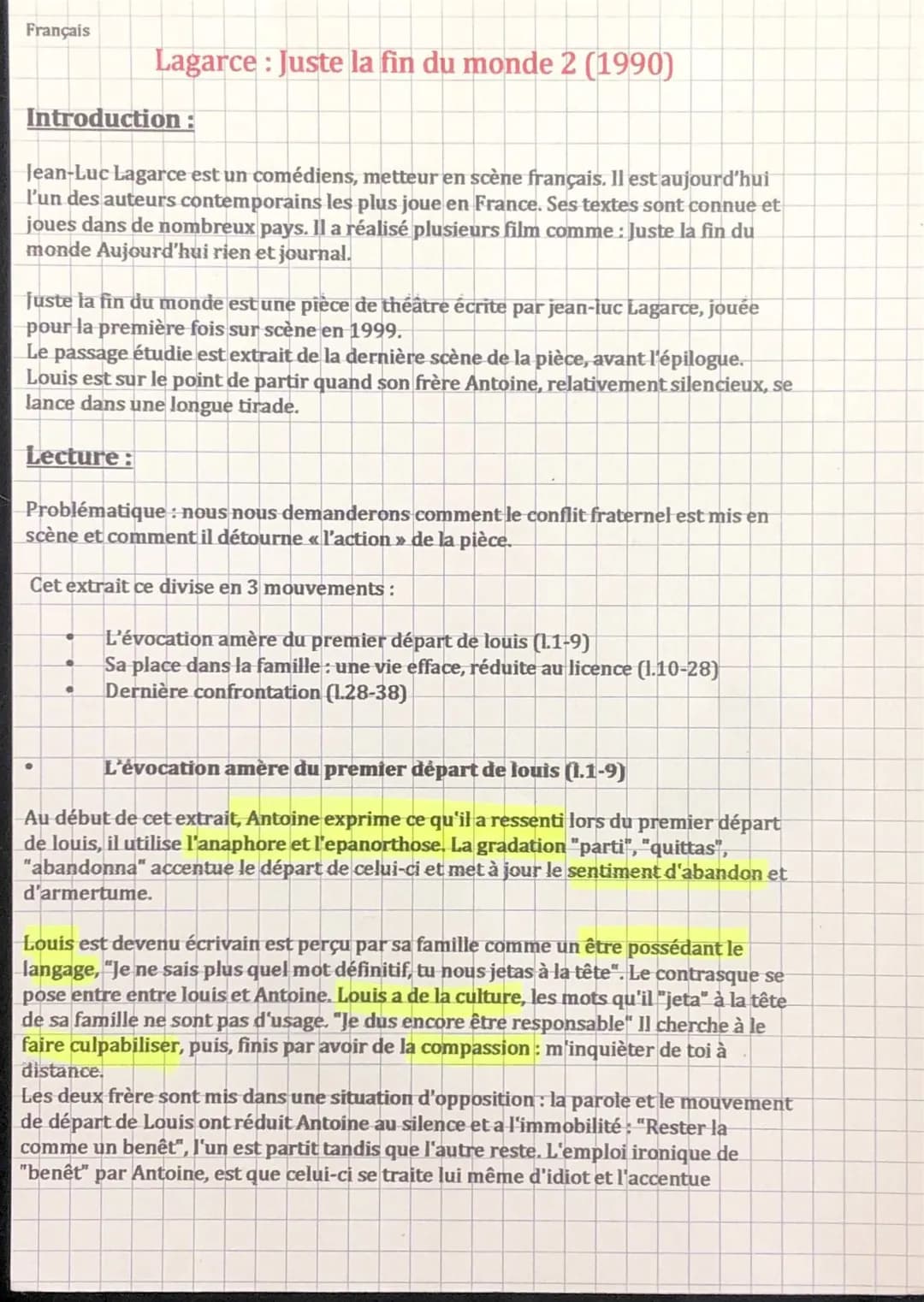 Juste la fin du monde PDF - Résumé, Analyse et Mouvement Littéraire