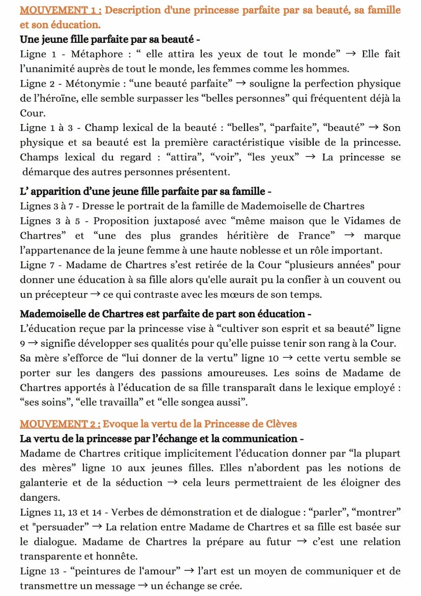 Lecture Linéaire 6 - "Il attira une beauté à
la Cour"
INTRODUCTION -
Madame de Lafayette est une poète du XVIIème siècle. Membre de la noble