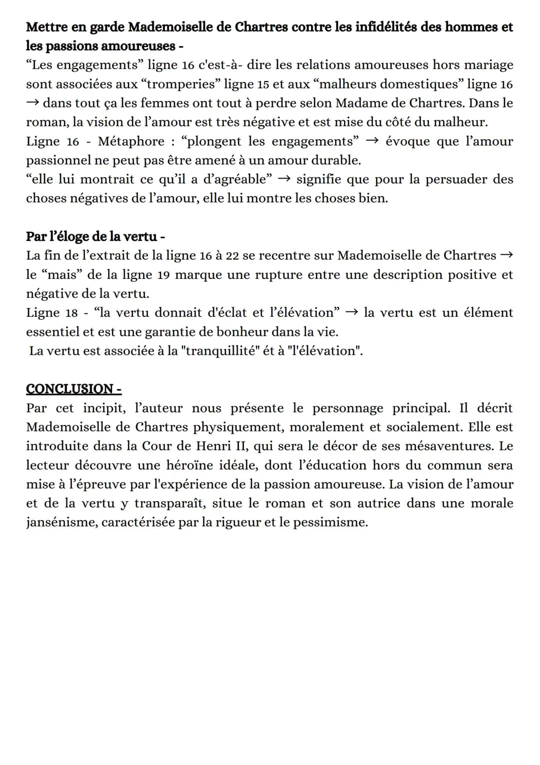Lecture Linéaire 6 - "Il attira une beauté à
la Cour"
INTRODUCTION -
Madame de Lafayette est une poète du XVIIème siècle. Membre de la noble