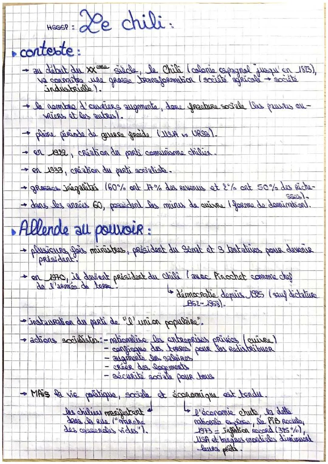 Comment le Chili a changé : Du coup d'État de 1973 à l'économie de Pinochet