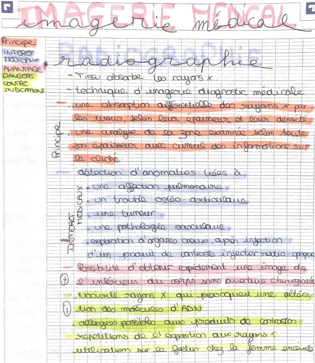 "imageRiE medicale 5
-technique d imagerie diagnostic médicale
une absorption différentielle des rayons x par
las tissus, selon leur épaisse