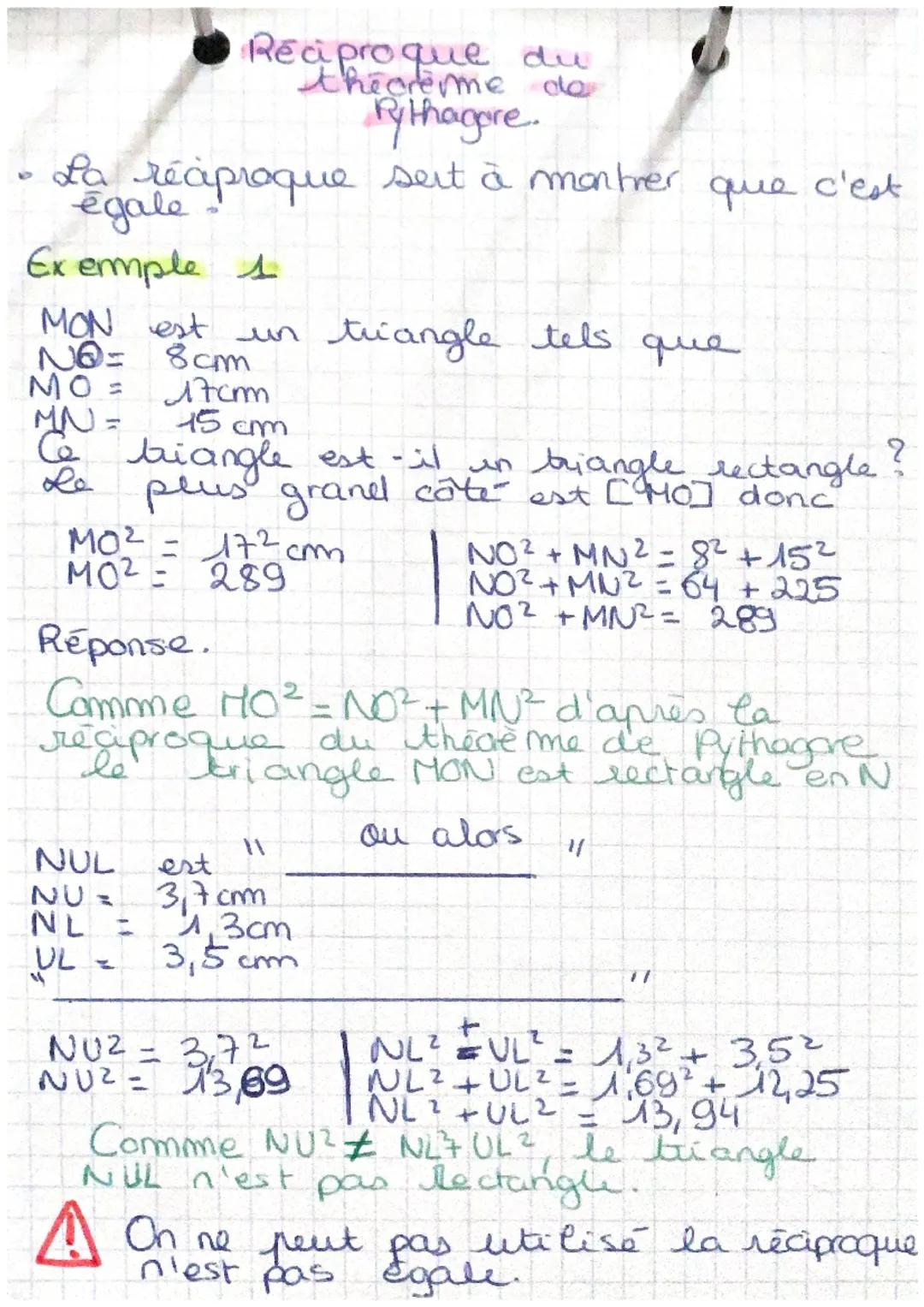 A
# Théorème de Pythagore

hypotenuse
C
B

-> AB² = CB²+AC²

Exemple. On cherche
l'hypatimilse.

A
Dans le triangle ABC
rectangle en C
hypte