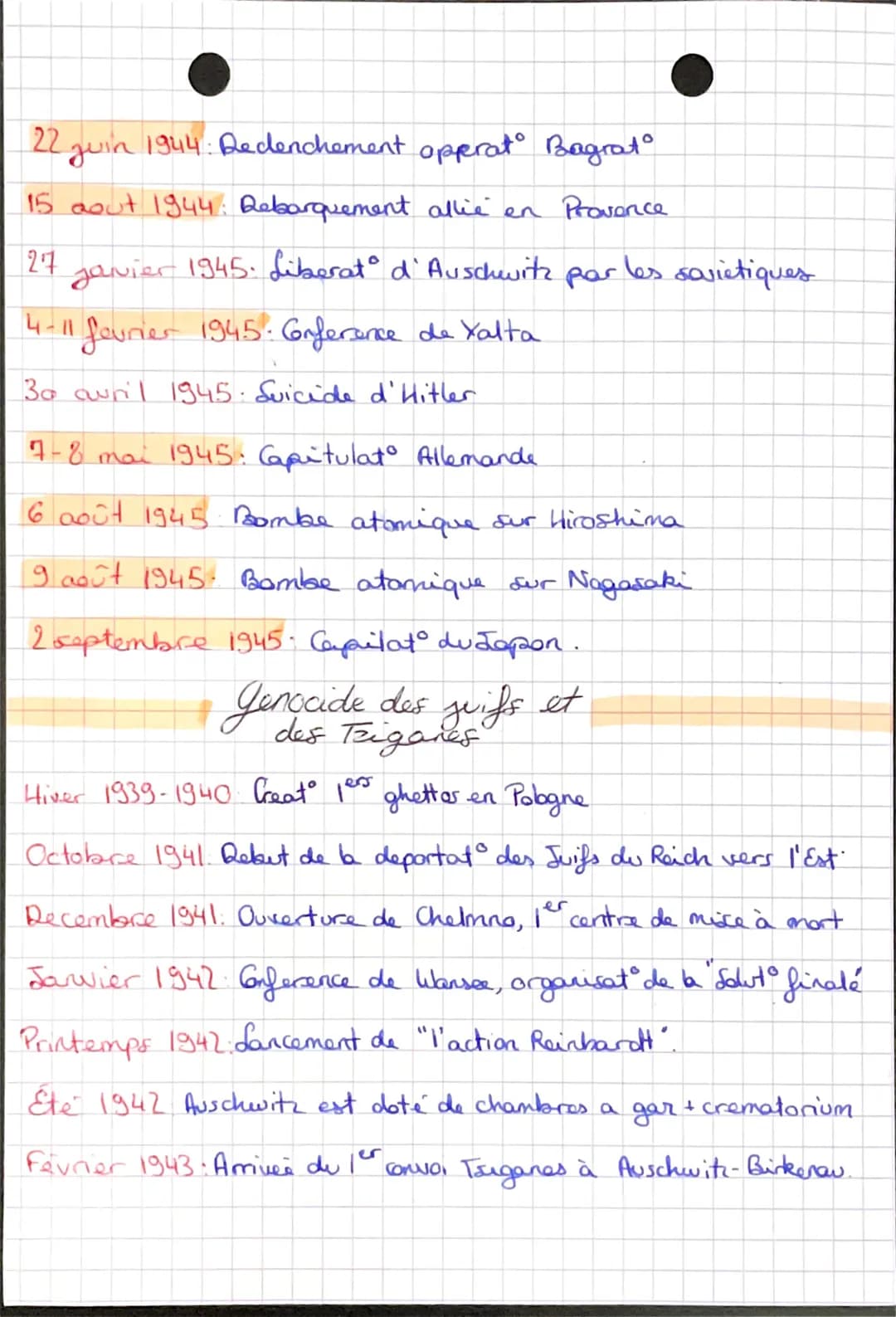 chronologie
septembre 1939. Invasion de la Pologne par l'Allemagne
3 septembre 1939 France et UK declarent la guerre à l'Allemagne
10 mai 19