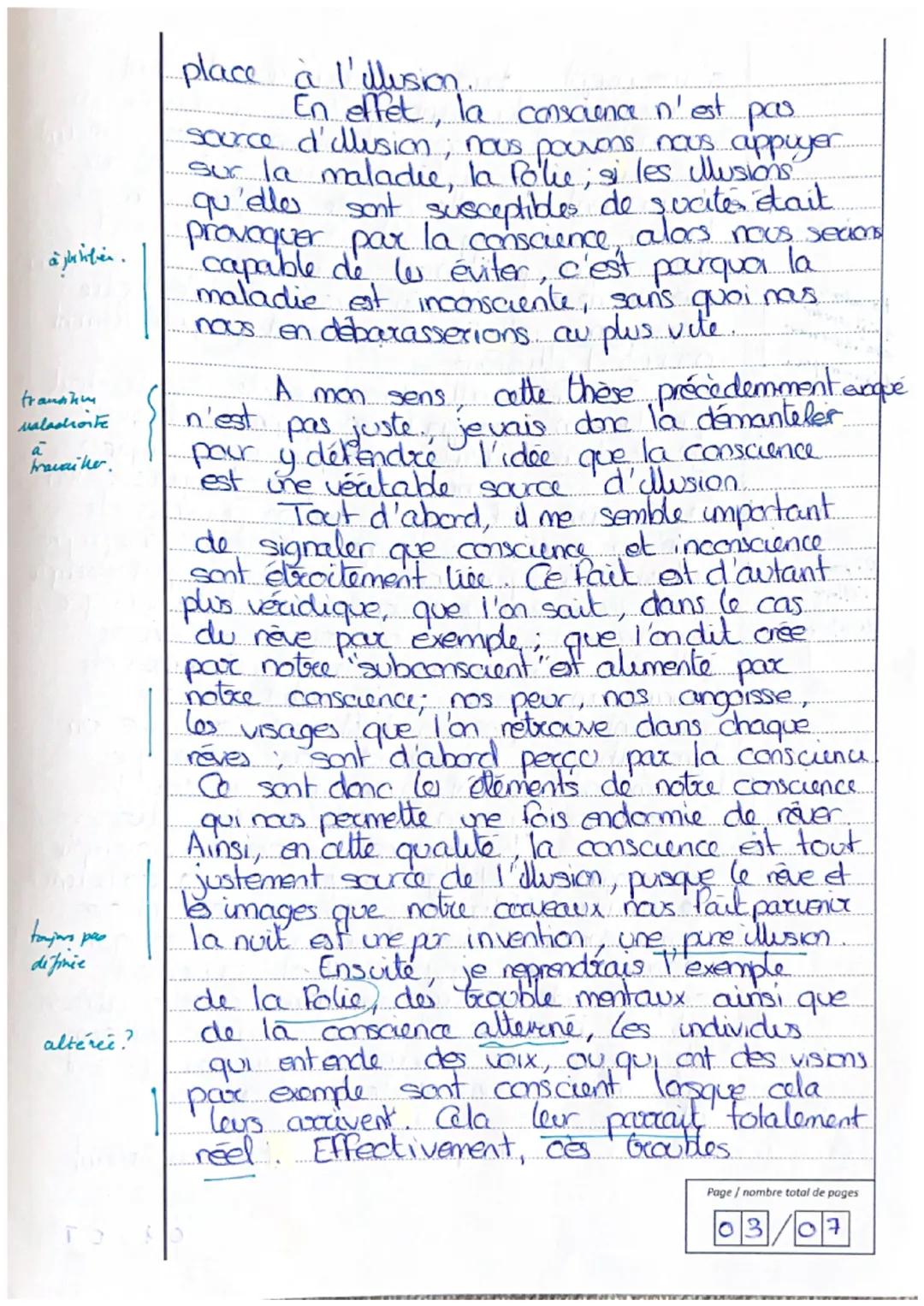Concours/Examen: bac blanc
Section/Spécialité / Série: Philo-Générale
Epreuve: Philosophie
Matière: Philosophie

• Remplir solgneusement en 