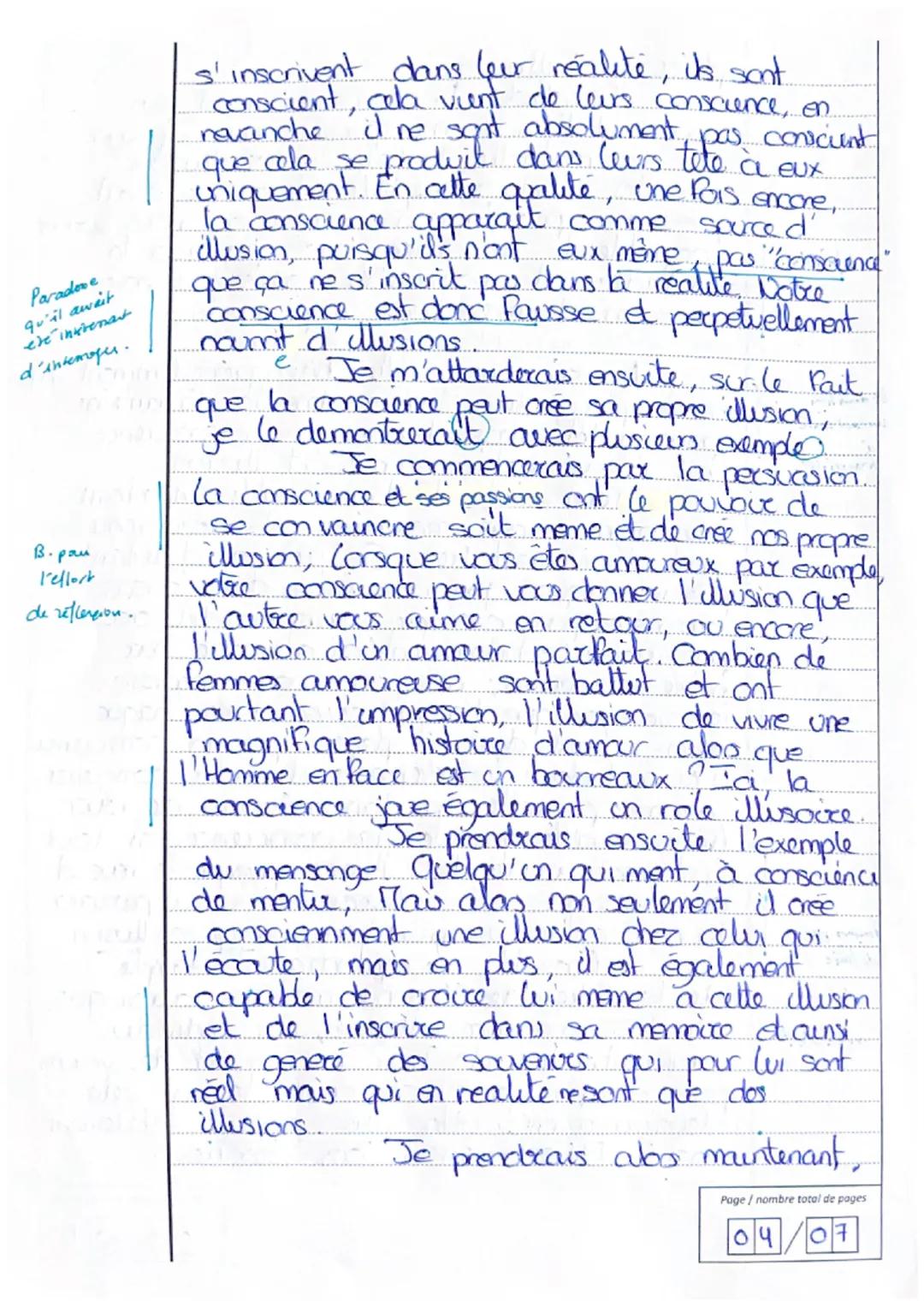 Concours/Examen: bac blanc
Section/Spécialité / Série: Philo-Générale
Epreuve: Philosophie
Matière: Philosophie

• Remplir solgneusement en 