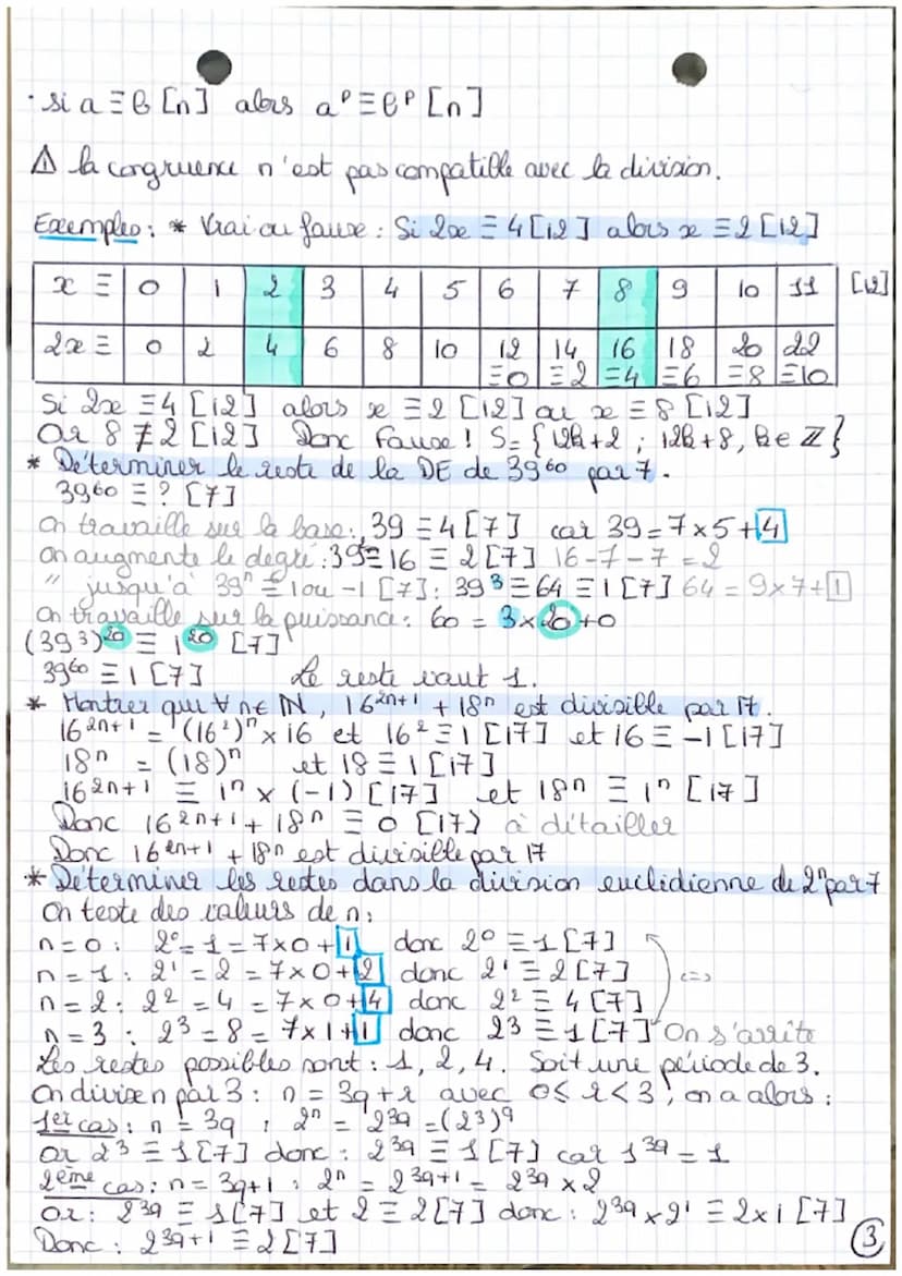I/ Multiples et diviseurs
entiers naturels et
relatifs
Soient a et b de Z. S'il existe un entier la tel
| a = bb | alors on dit que a est un