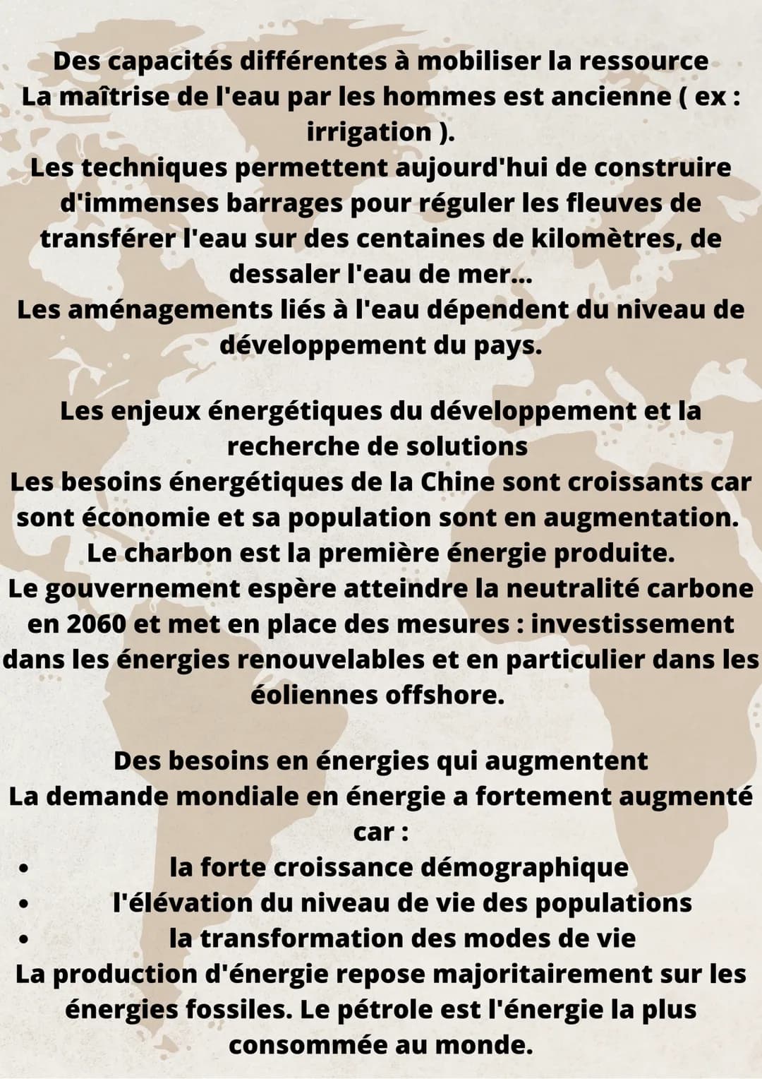 Géo : l'eau et l'énergie, des ressources à ménager
Le bassin du Jourdain est situé en Asie au Proche-Orient.
Les ressources en eau y sont ra