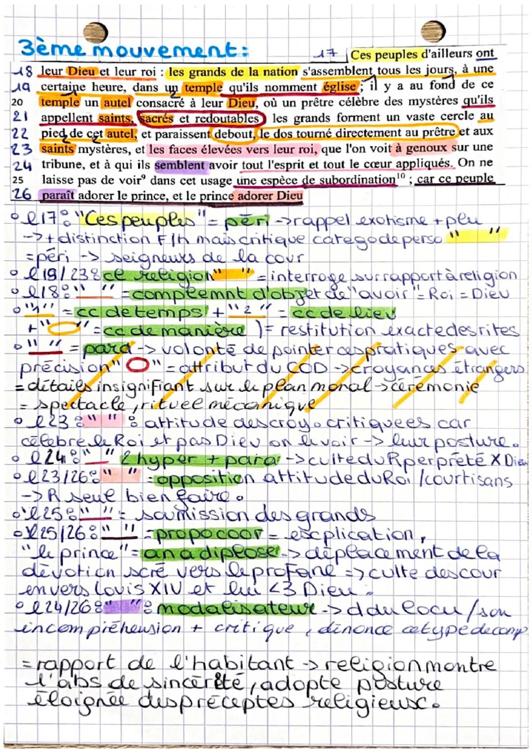 Objet d'étude 1 - La littérature d'idées du XVI siècle au XVIII siècle

Texte 3

(I) L'on parle d'une région où les vieillards sont galants,